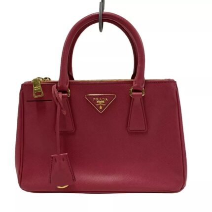 Prada Galleria Leather Bag - Red