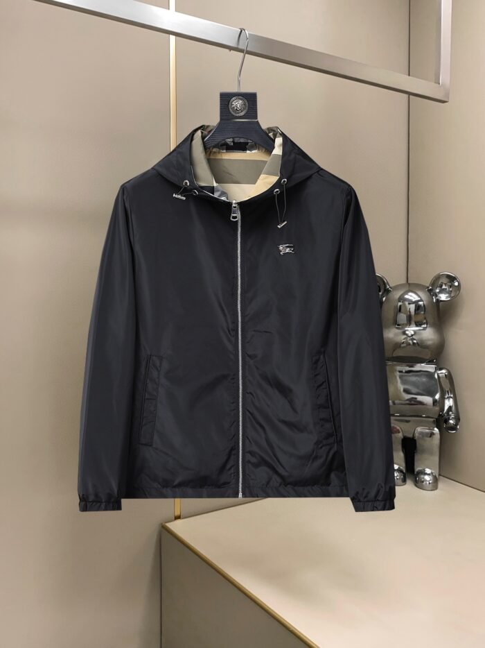 Black Burberry jacket