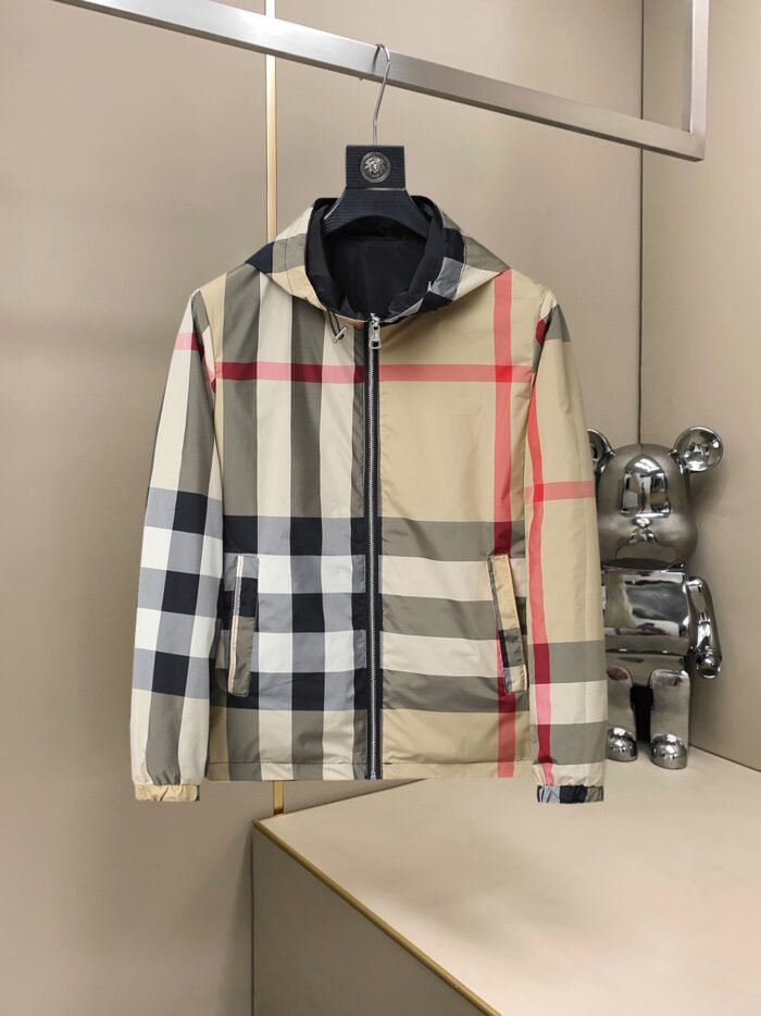 Black Burberry jacket